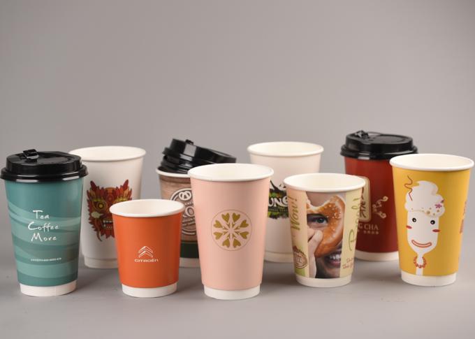 Recyclebare heiße Isolierpapierschalen für Kaffee/Tee, Eco freundlich