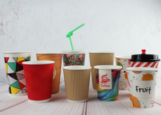 Wegwerfisolierpapierschalen-heißes Kaffee-Papier Cupsm mit LFGB genehmigt