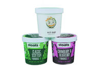 Full Colour Print Take Out Soup Bowls With Lids For Restaurant , Eco Friendly