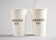 China druckte Wegwerflogo der papierschalen-400ml Isolierpapierkaffeetassen Firma