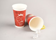 16oz Custom Recyclable Cold Drink Paper Cups Printed Logo For Juice Cold Beverage
