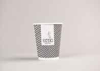 Biodegradable Triple Wall Cups For Hot Drinking / Coffee , Eco Friendly