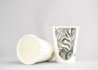 China Ein Schicht-Gewohnheit Druckkaffee-Papierschalen mit Deckeln Eco freundlich Firma