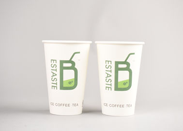 China Recyclebare heiße Wegwerfschalen des Getränk-16oz für Tee, einbrennendes Logo usine